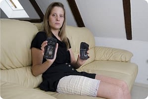 Galaxy S3 explota en la pierna de una chica suiza