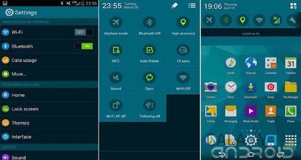 Aplicar tema de pantalla del Galaxy S5 en una ROM CyanogenMod