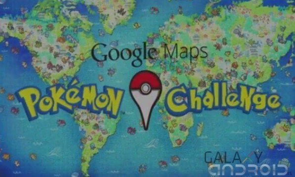 Pokemon challenge en Google Maps
